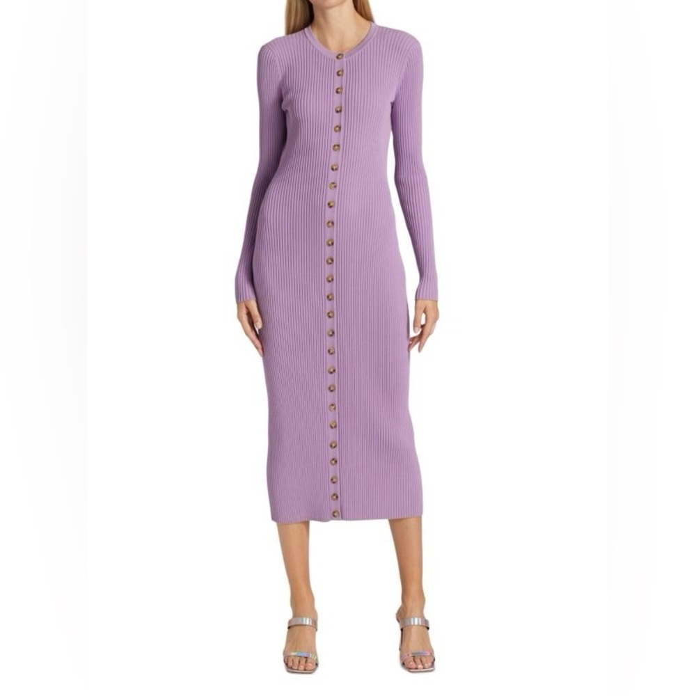 Derek Lam 10 Crosby Avianna Sweater Midi Dress - Size Xs